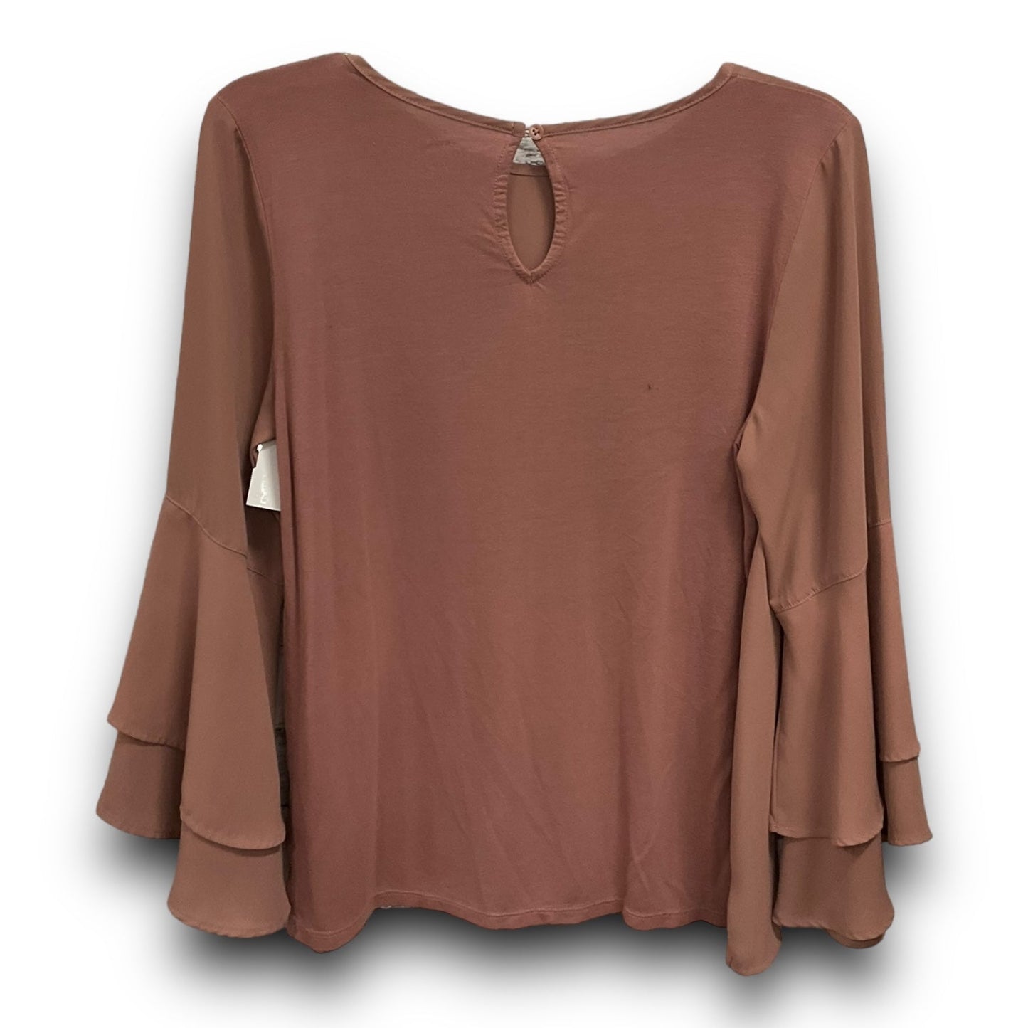 Blouse 3/4 Sleeve By Loft In Mauve, Size: M