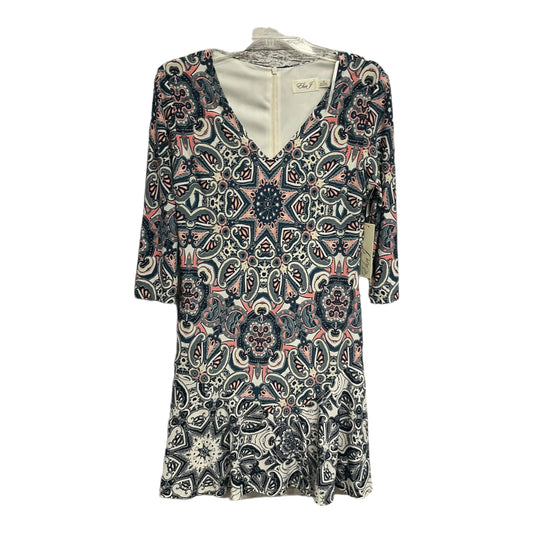 Dress Casual Short By Eliza J In Paisley Print, Size: M