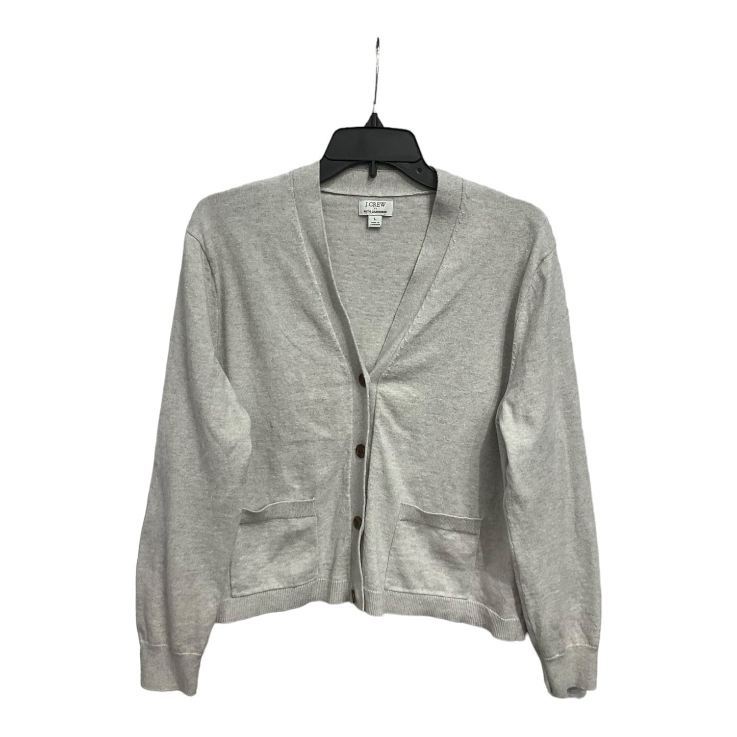 Cardigan By J. Crew In Grey, Size: L