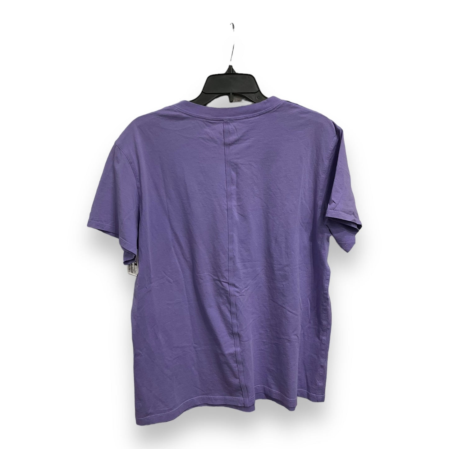 Athletic Top Short Sleeve By Lululemon In Purple, Size: 12