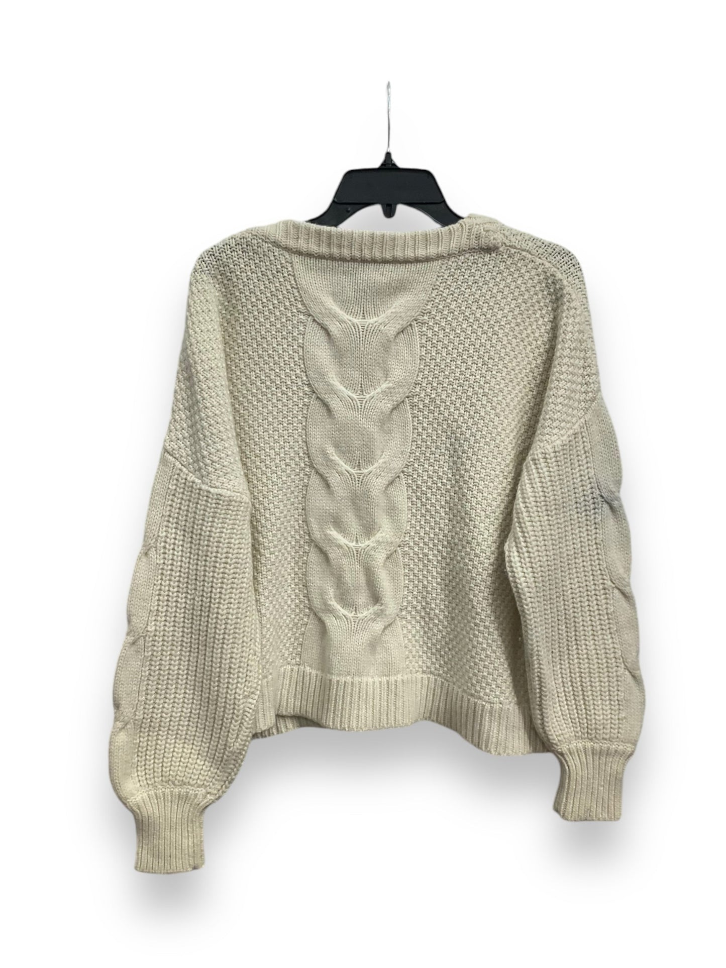 Sweater By J. Crew In Cream, Size: M