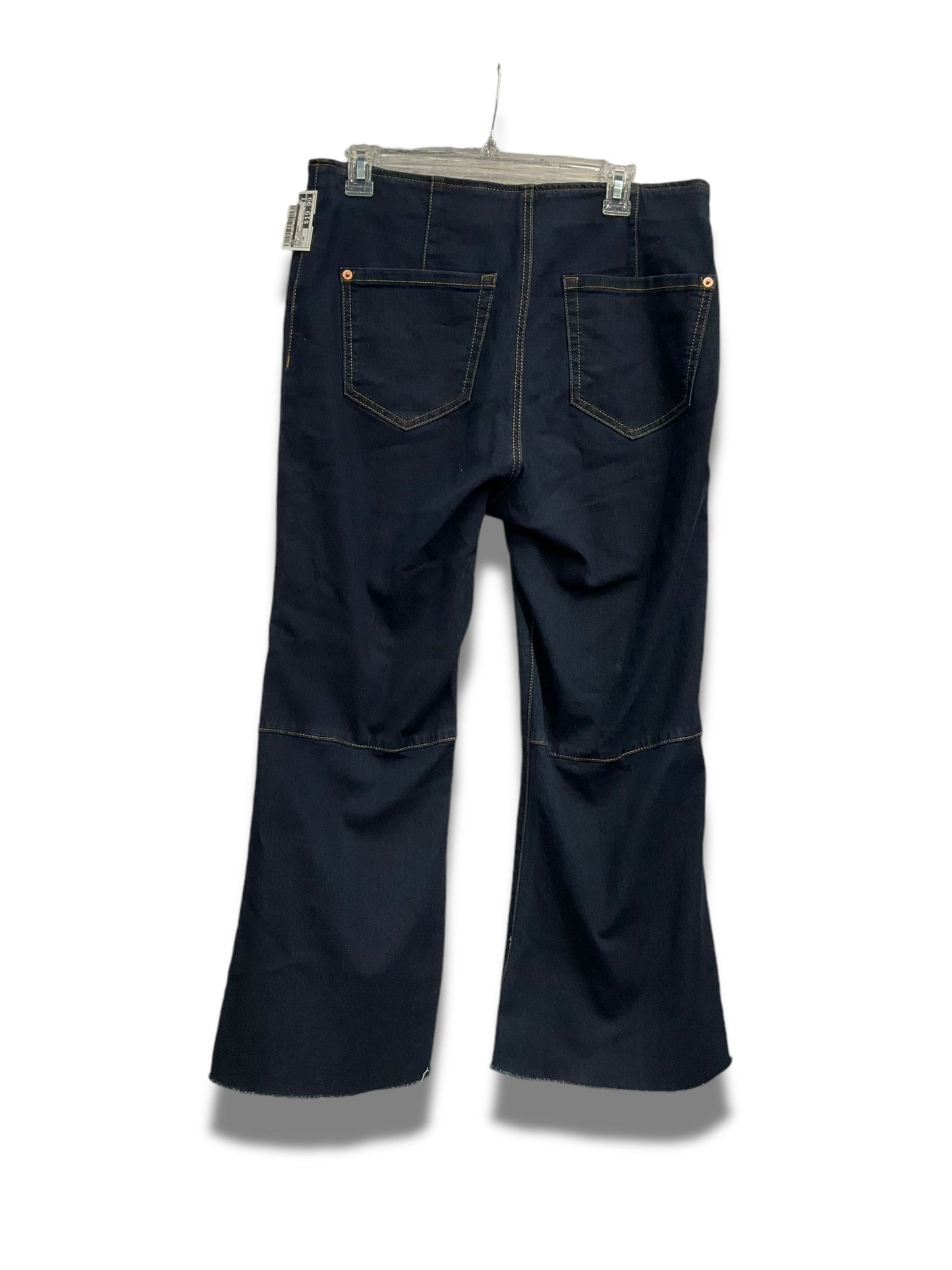 Jeans Flared By Inc In Blue Denim, Size: 14