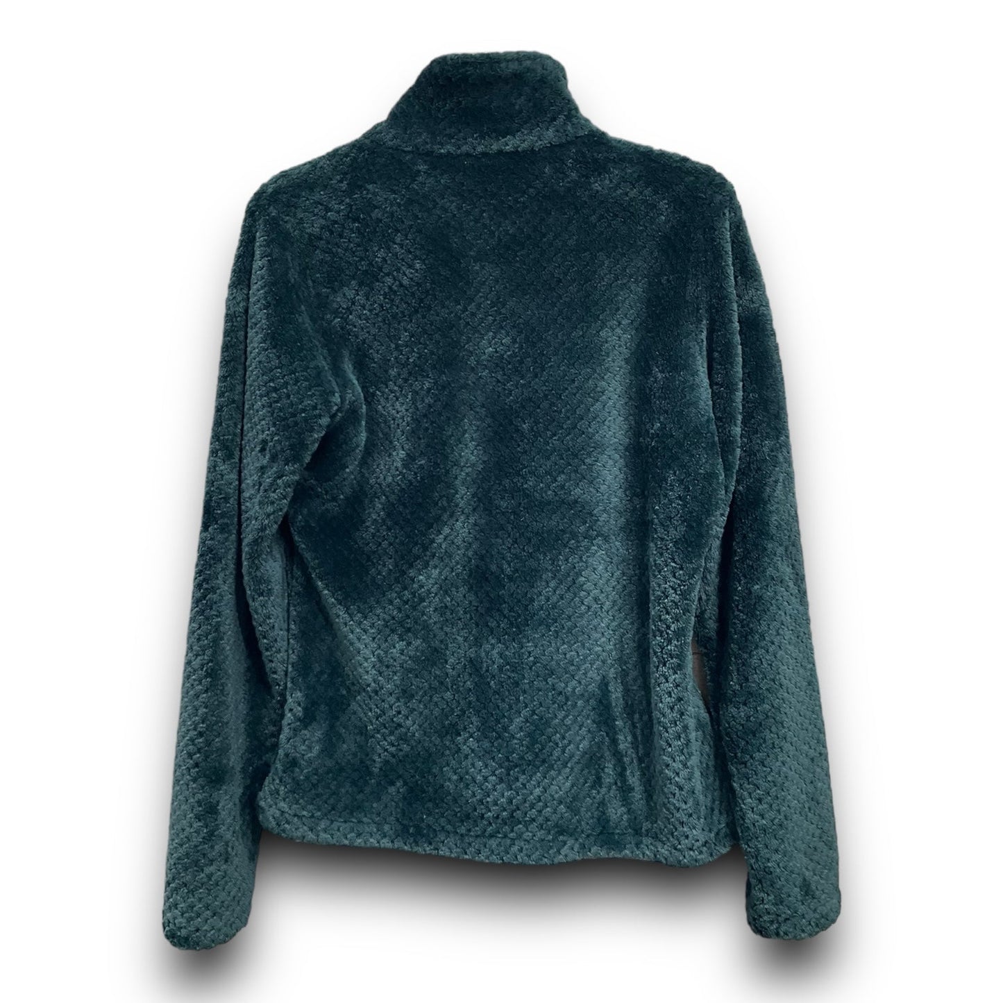 Jacket Fleece By Columbia In Teal, Size: M