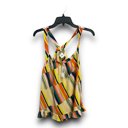 Top Sleeveless By Cabi In Multi-colored, Size: S