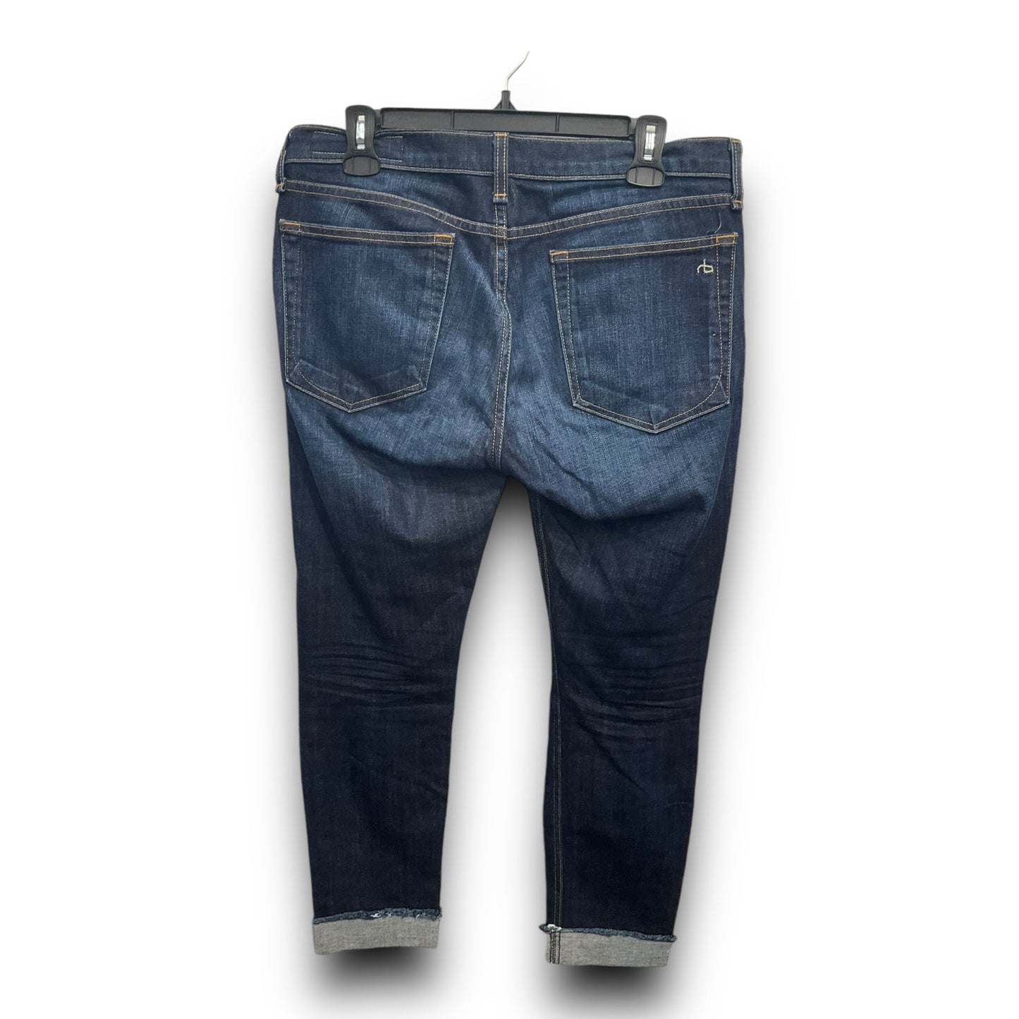 Jeans Skinny By Rag & Bones Jeans In Blue Denim, Size: 6