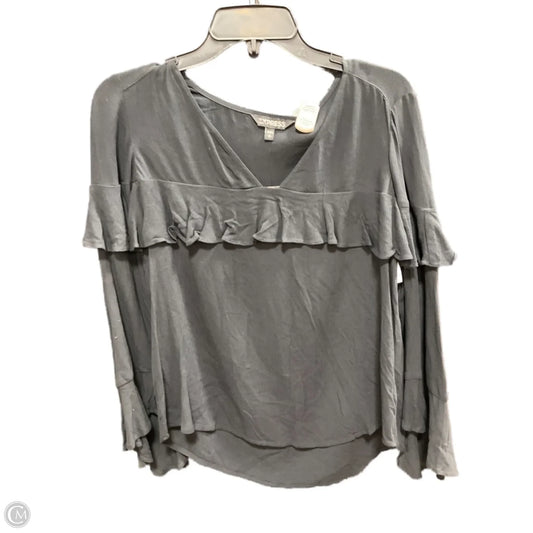 Top Long Sleeve Basic By Express In Black, Size: S
