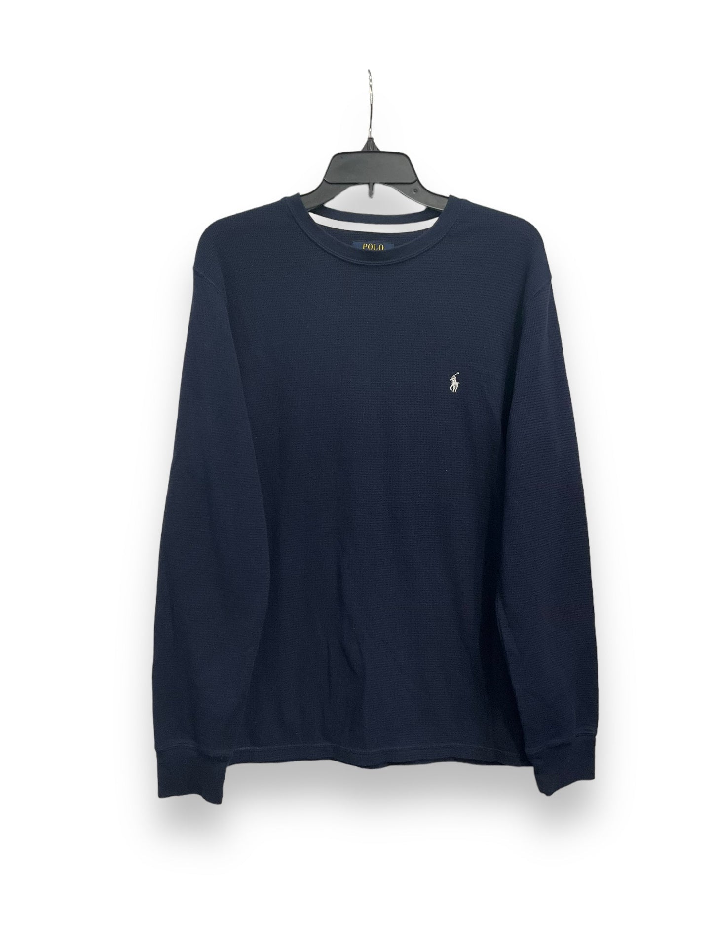 Top Long Sleeve By Polo Ralph Lauren In Blue, Size: L