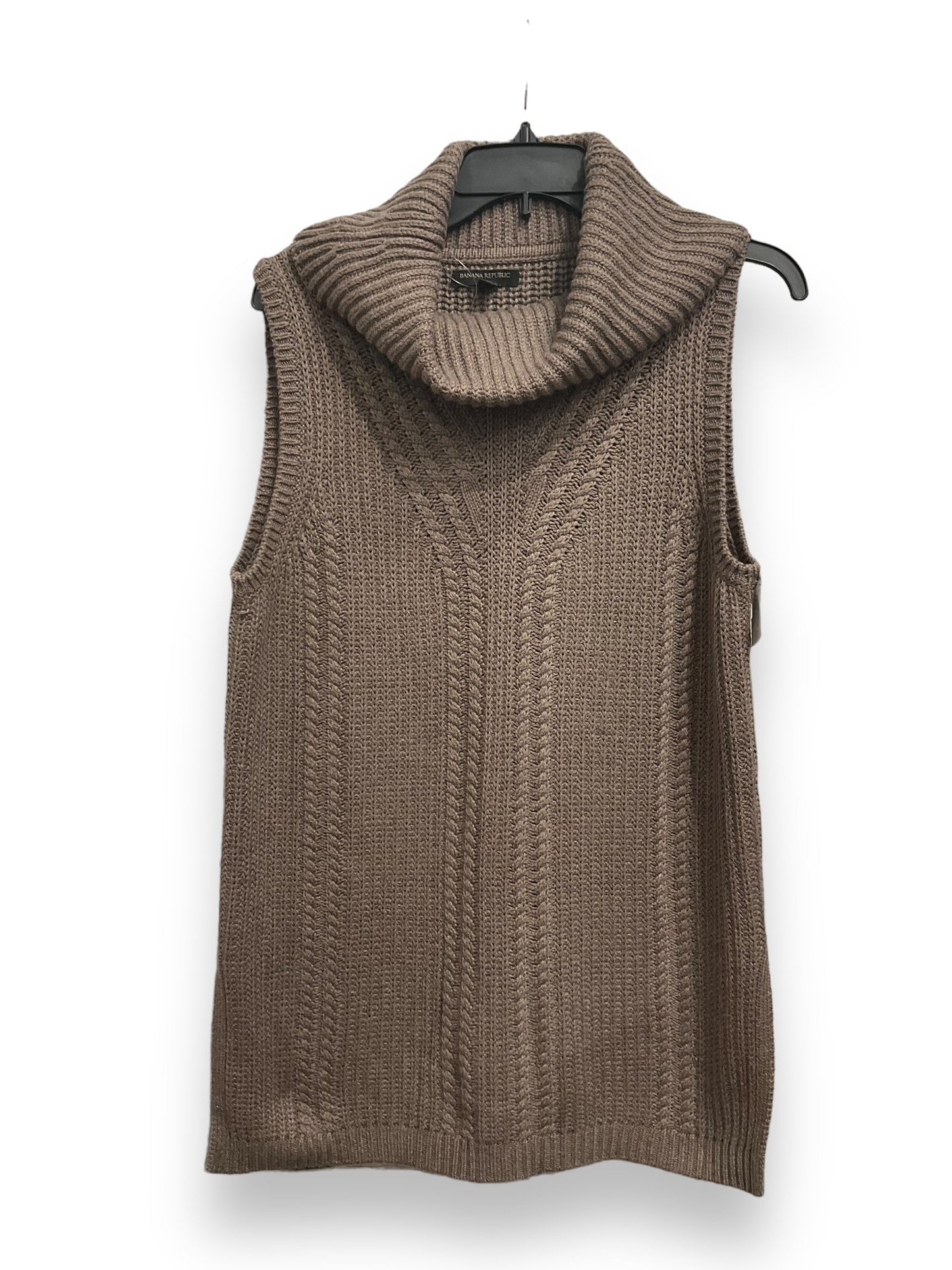 Sweater By Banana Republic In Tan, Size: L