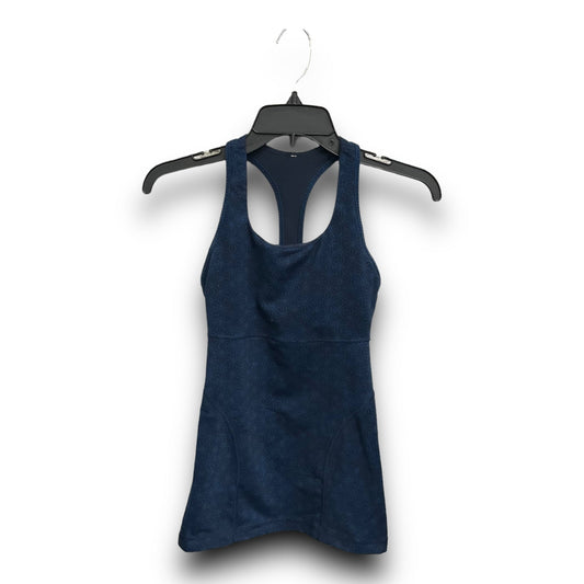 Athletic Tank Top By Lululemon In Blue, Size: 4