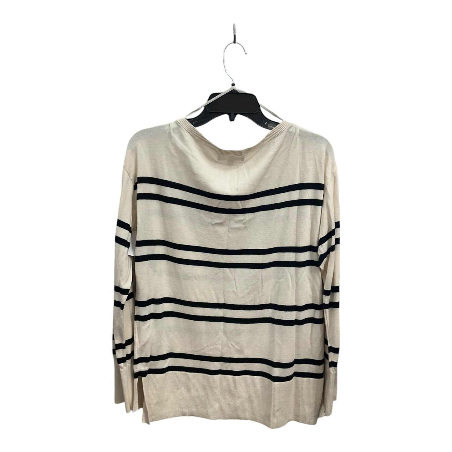 Sweater By Banana Republic In Striped Pattern, Size: M