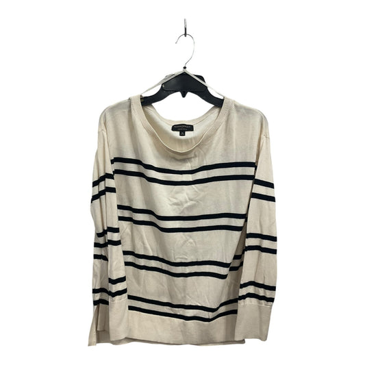 Sweater By Banana Republic In Striped Pattern, Size: M