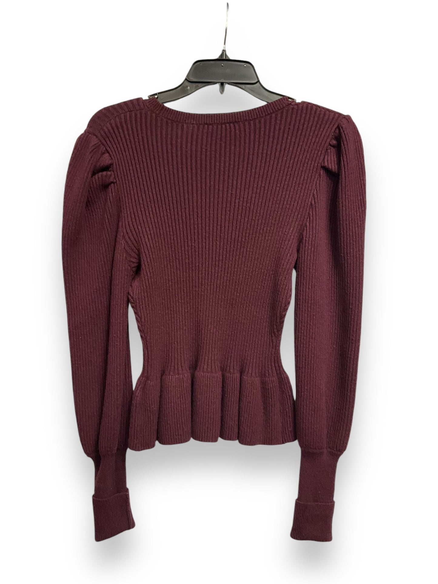 Top Long Sleeve By Express In Purple, Size: S