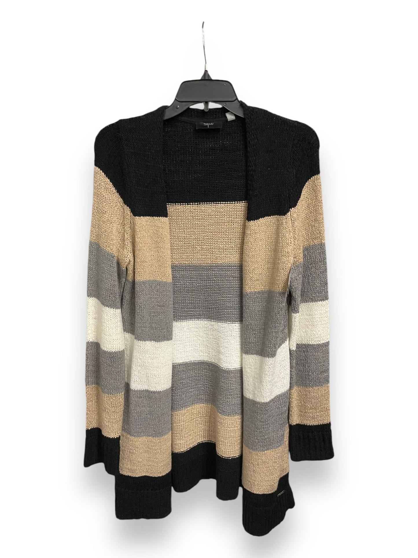 Cardigan By T Tahari In Striped Pattern, Size: M