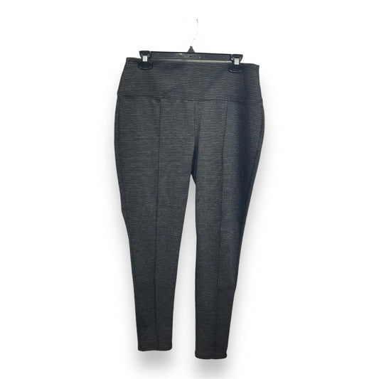 Pants Leggings By Apt 9 In Grey, Size: L