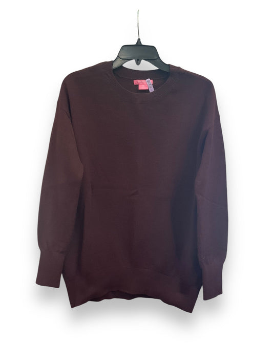 Sweater By Isaac Mizrahi In Purple, Size: M