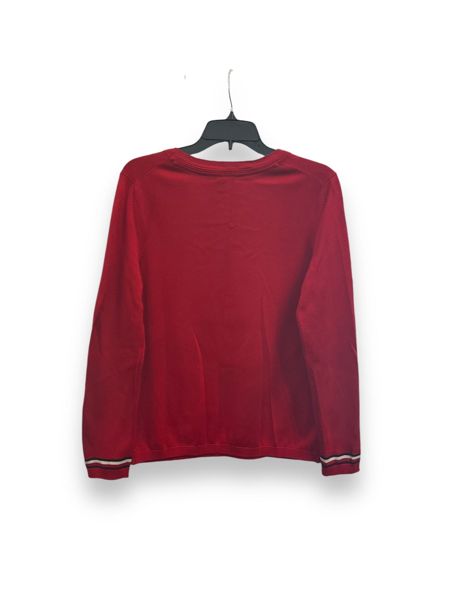 Sweater By Tommy Hilfiger In Red, Size: M