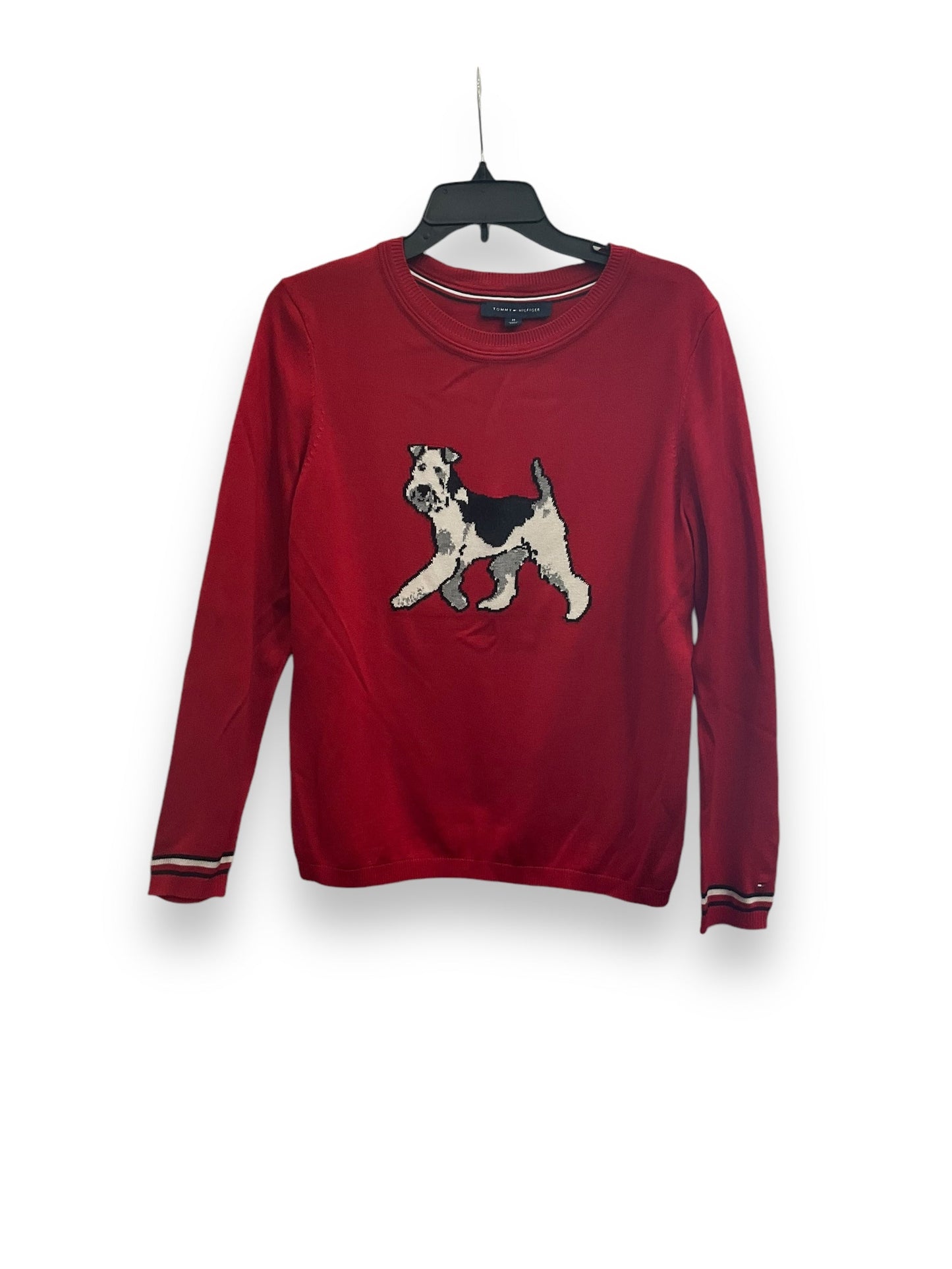 Sweater By Tommy Hilfiger In Red, Size: M