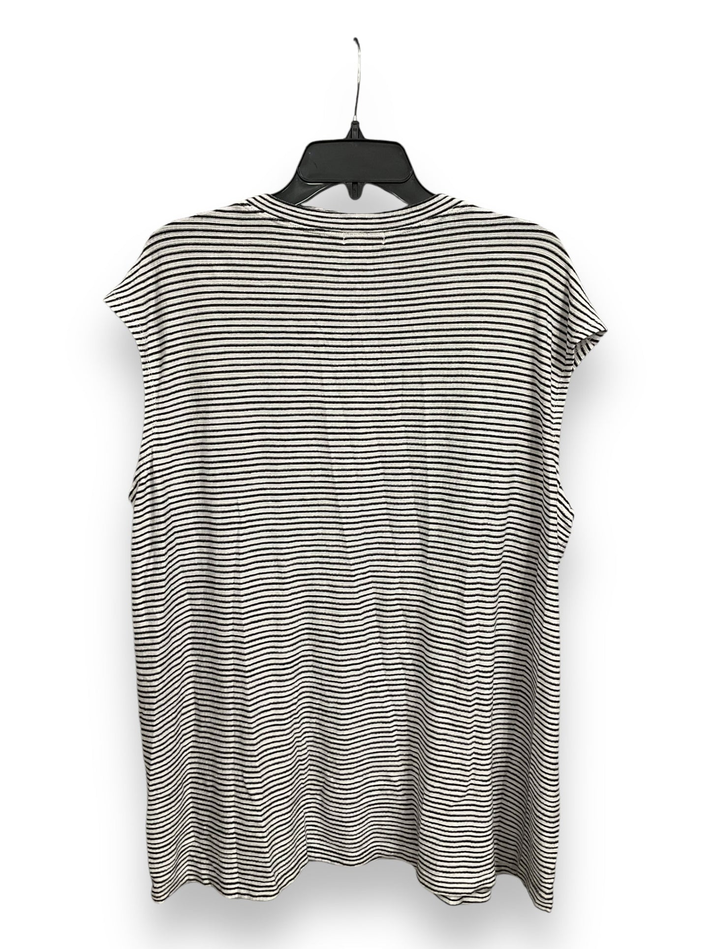 Top Sleeveless By Max Studio In Striped Pattern, Size: Xl