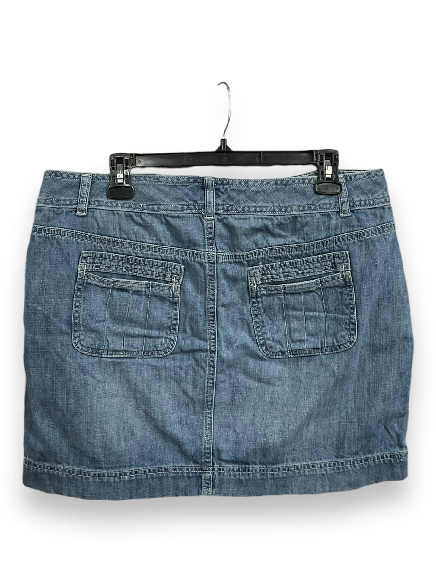 Skirt Mini & Short By Tommy Hilfiger In Blue Denim, Size: S