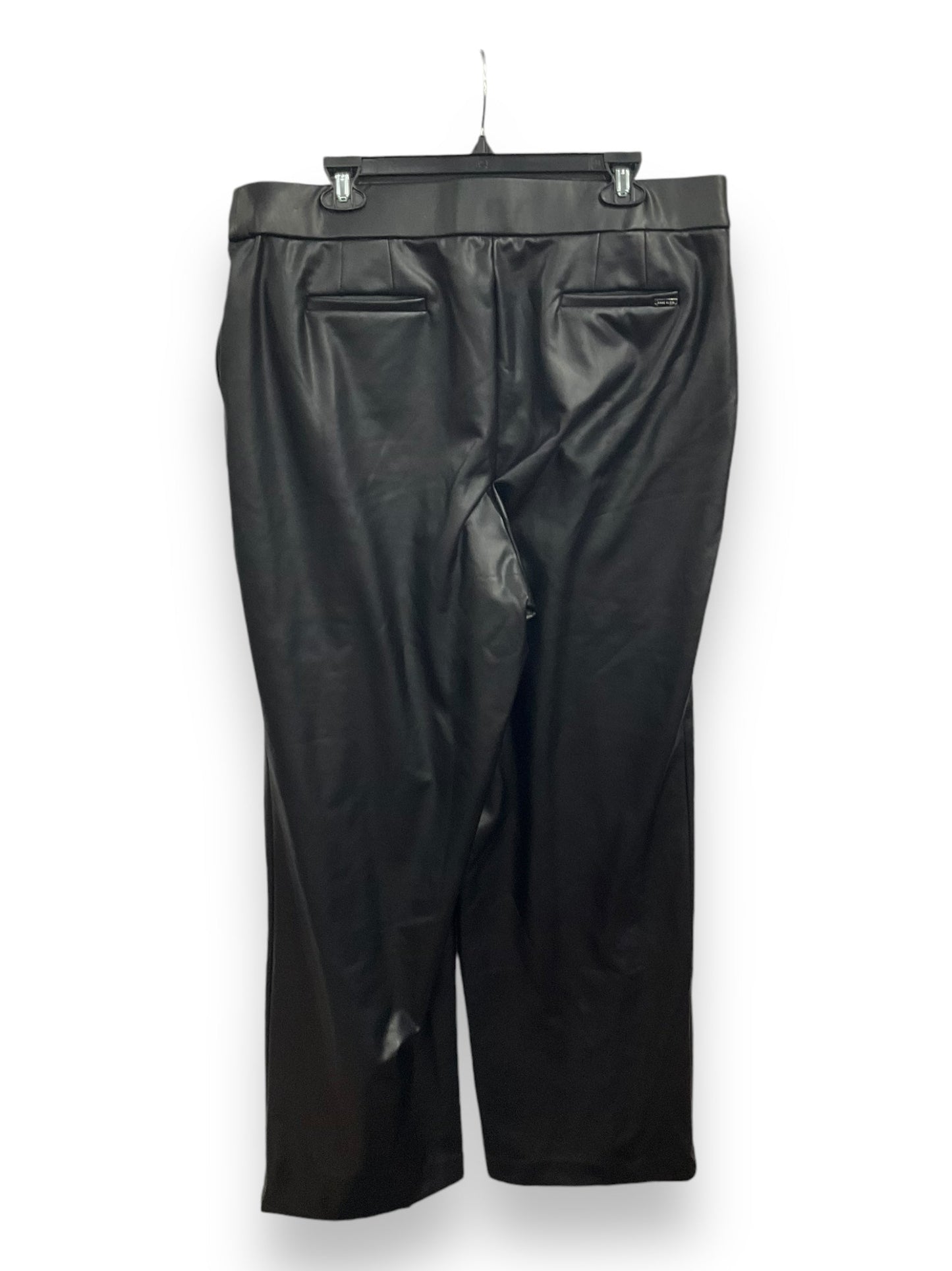 Pants Wide Leg By Anne Klein In Black, Size: 1x