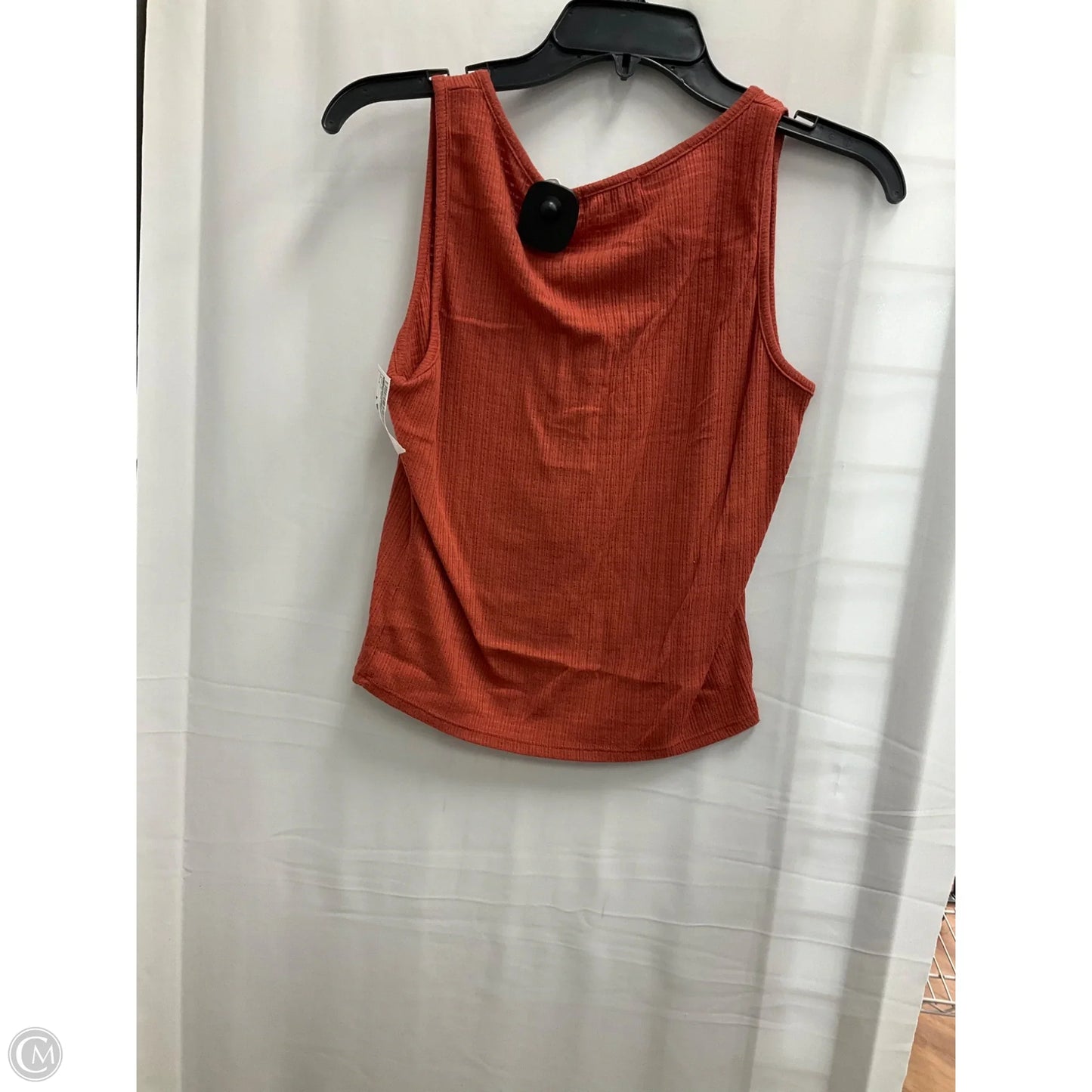 Top Sleeveless By Clothes Mentor In Orange, Size: S