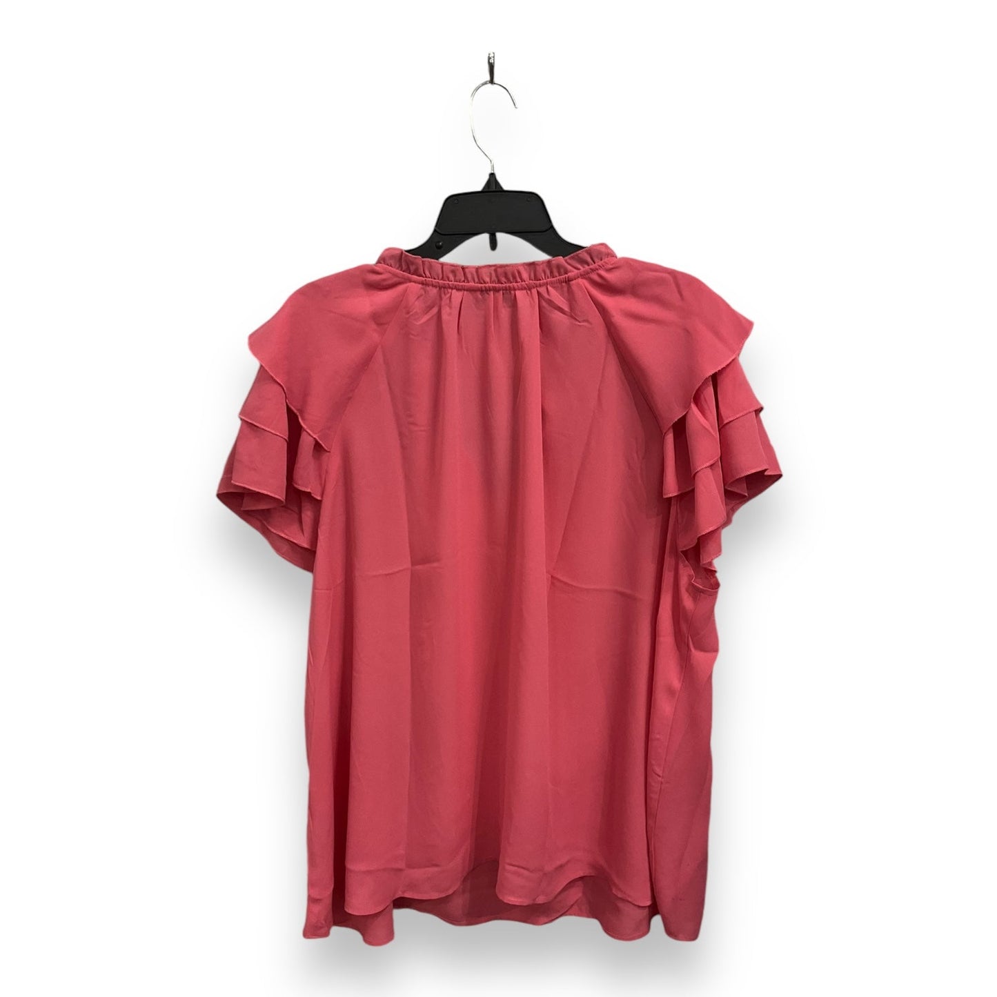 Top Short Sleeve By Nanette By Nanette Lepore In Pink, Size: 2x