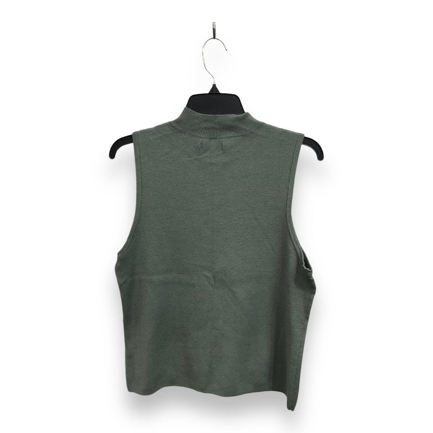 Top Sleeveless By Nine West Apparel In Green, Size: Xl