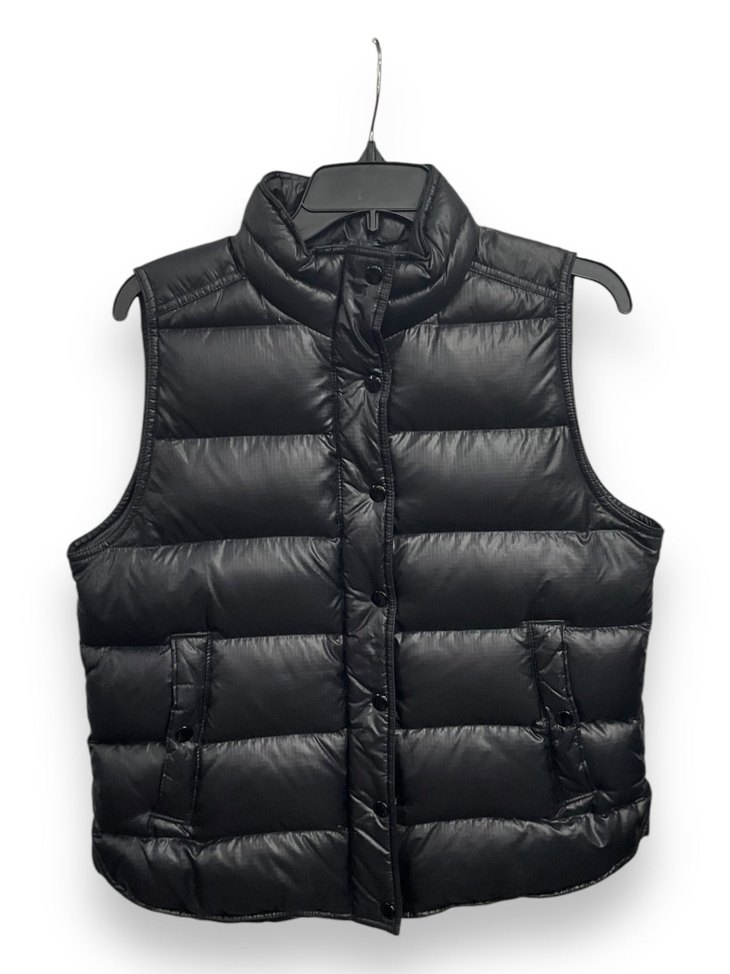 Vest Puffer & Quilted By J. Crew In Black, Size: M