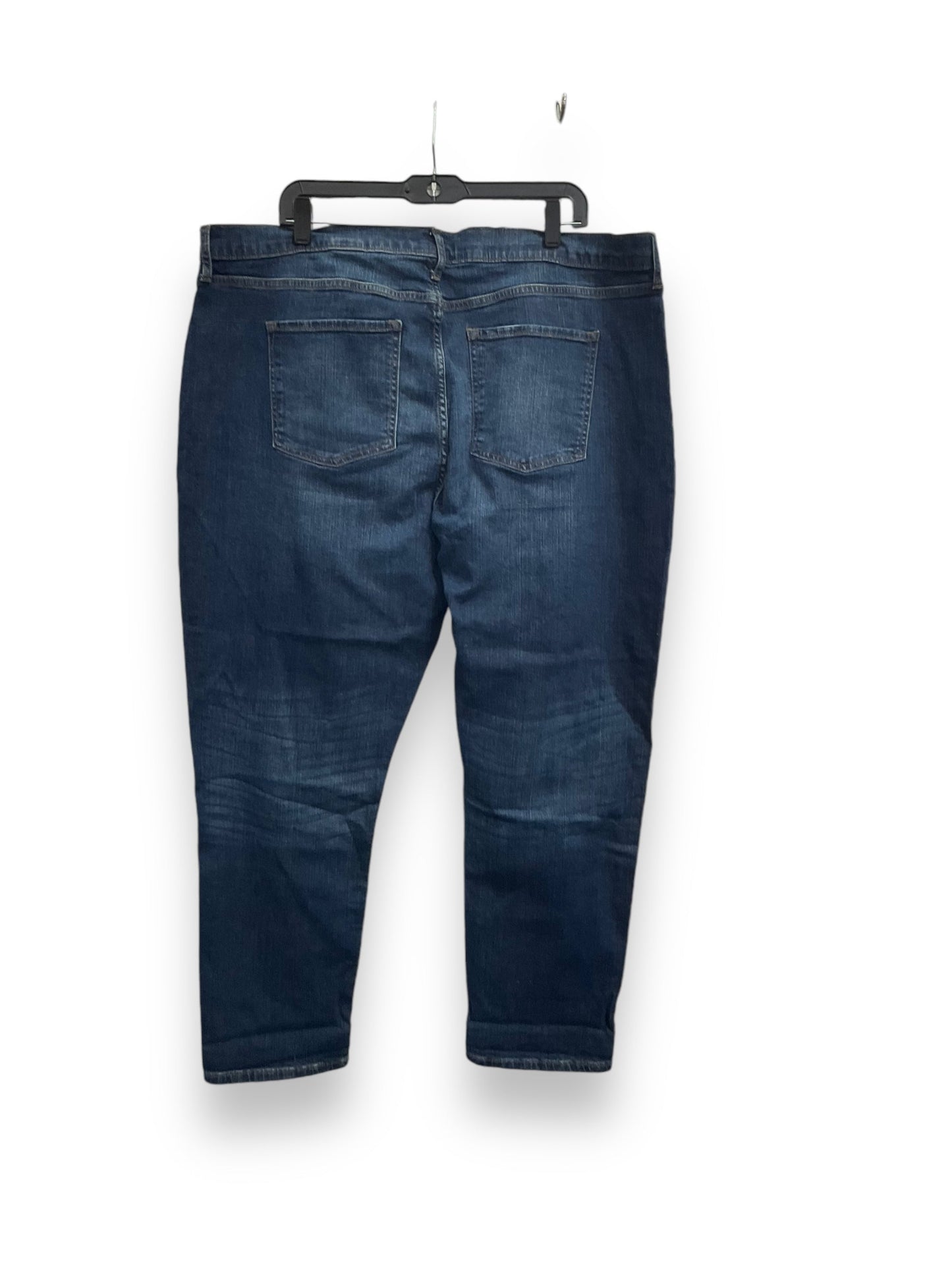 Jeans Boyfriend By Banana Republic In Blue Denim, Size: 20