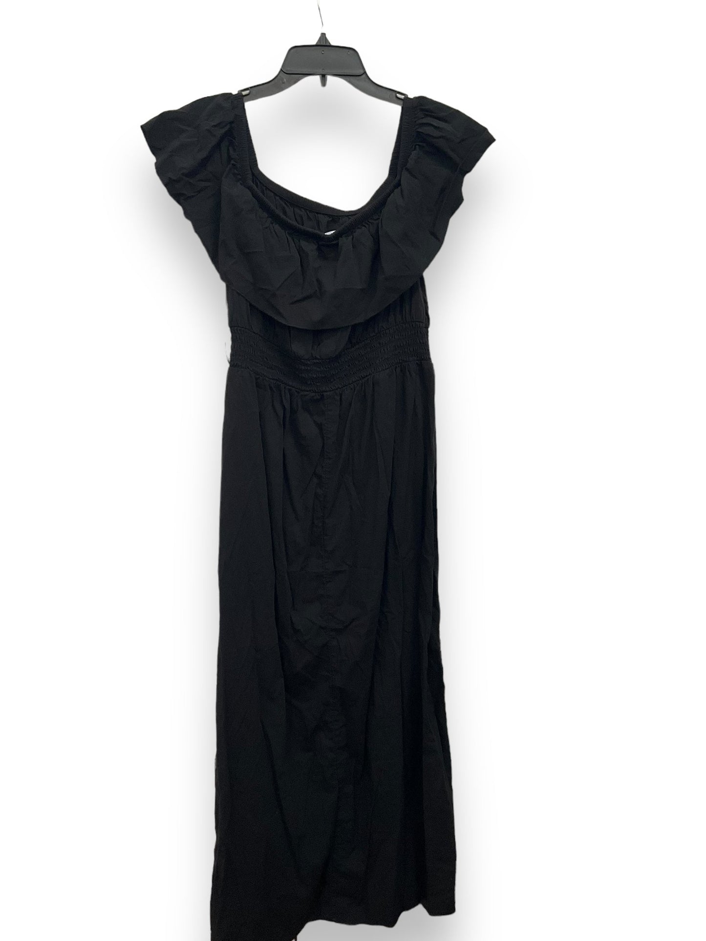 Black Dress Casual Maxi Old Navy, Size L