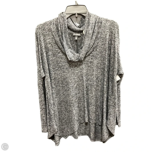 Top Long Sleeve By Express In Grey, Size: Xs
