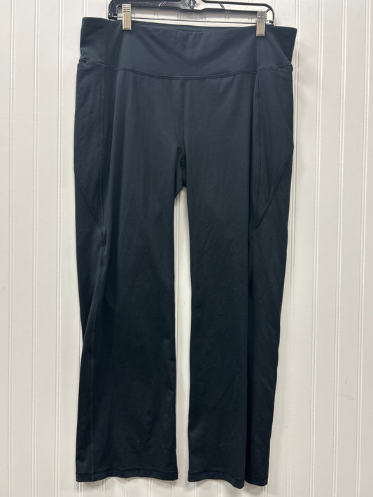 Athletic Pants By All In Motion In Black, Size:1X