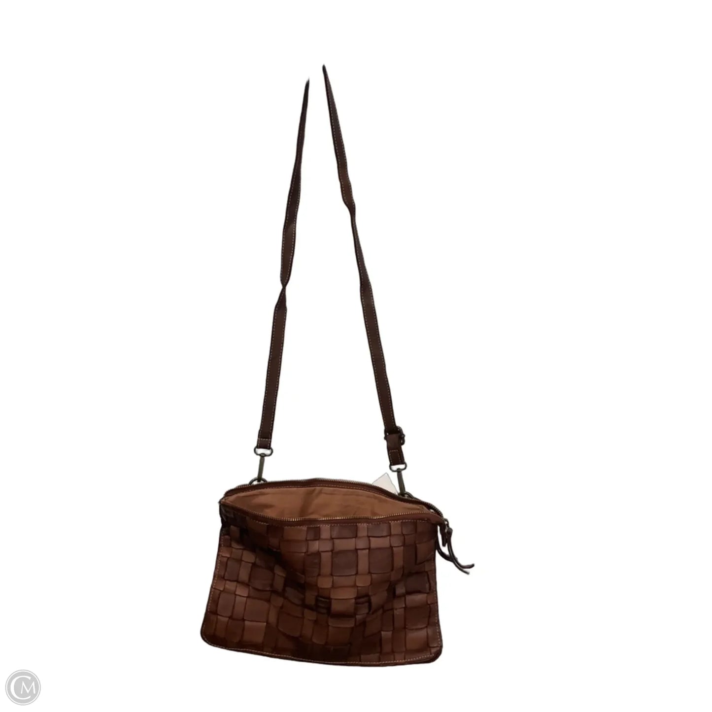 Crossbody Leather By Cmb, Size: Medium