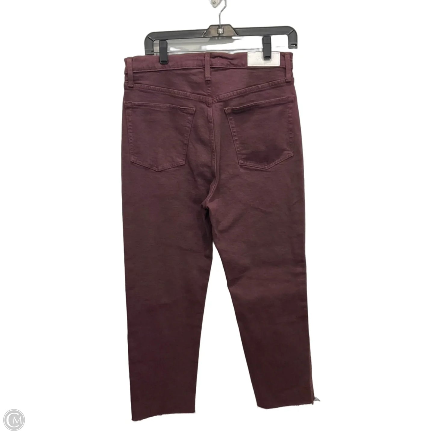 Jeans Straight By Cmb In Red Denim, Size: 10