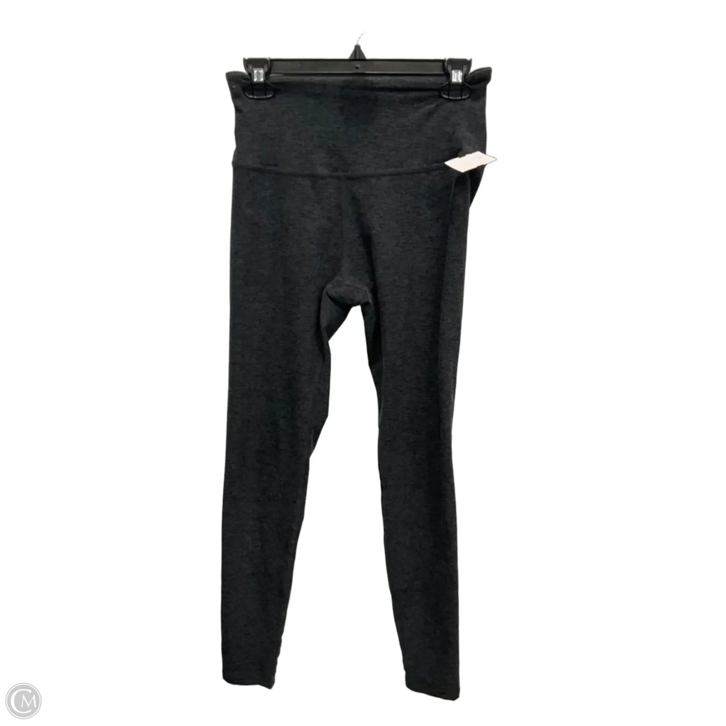 Athletic Leggings By Beyond Yoga In Grey, Size: L