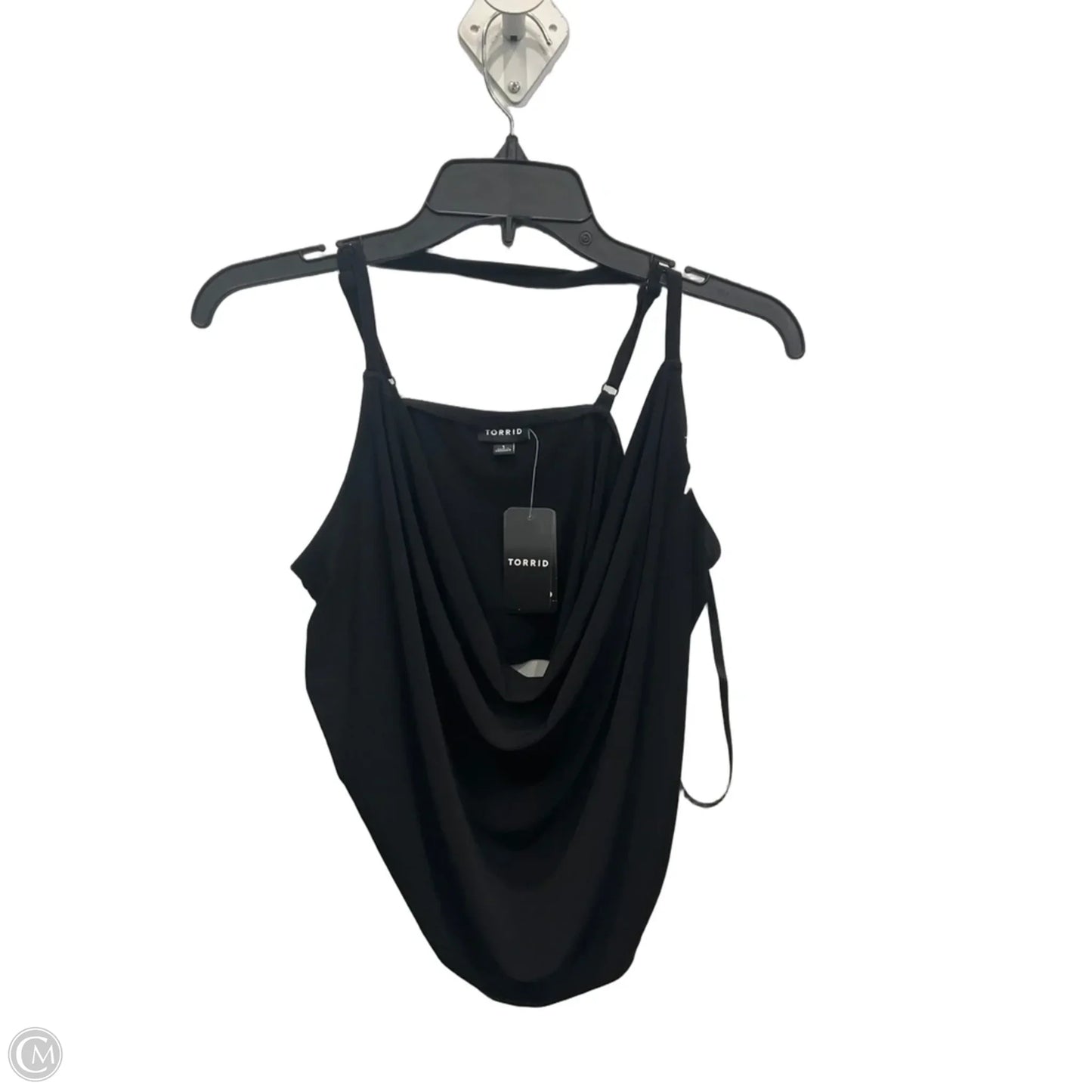 Top Sleeveless By Torrid In Black, Size: 1x
