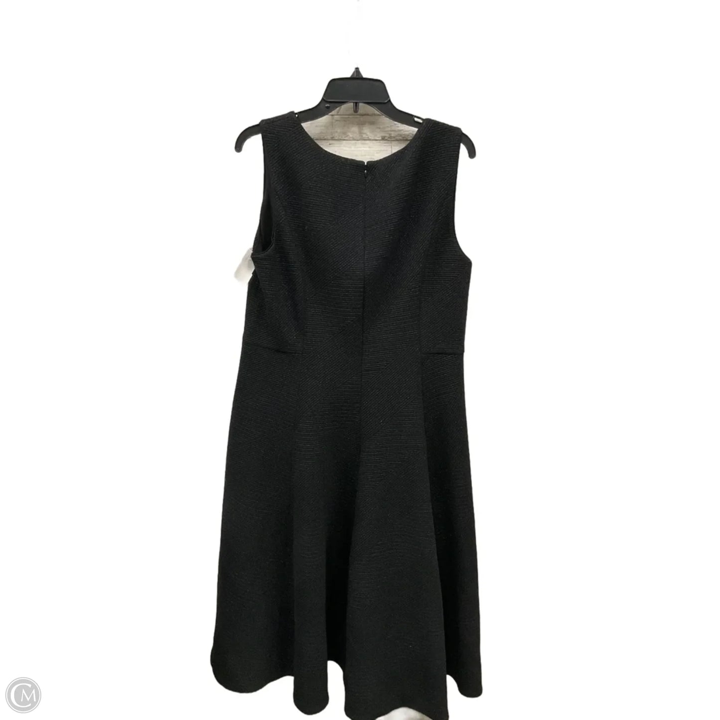 Dress Party Midi By Dress The Population In Black, Size: 1x