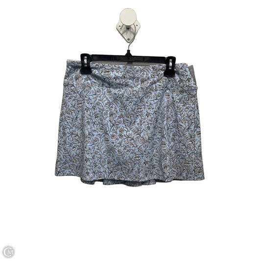 Athletic Skirt By Laura Ashley In Blue, Size: M