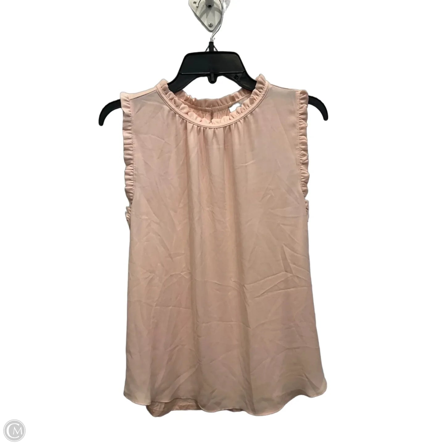 Top Sleeveless By Loft In Pink, Size: S