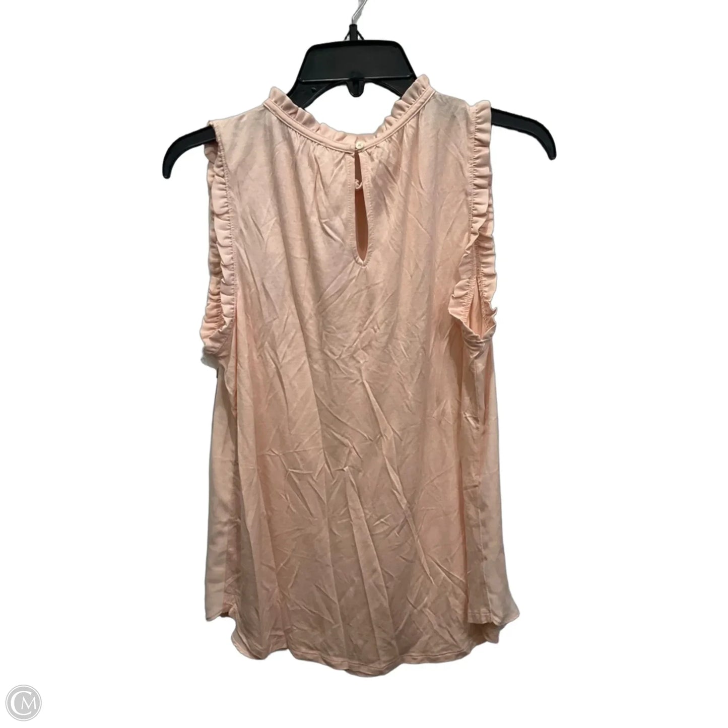 Top Sleeveless By Loft In Pink, Size: S