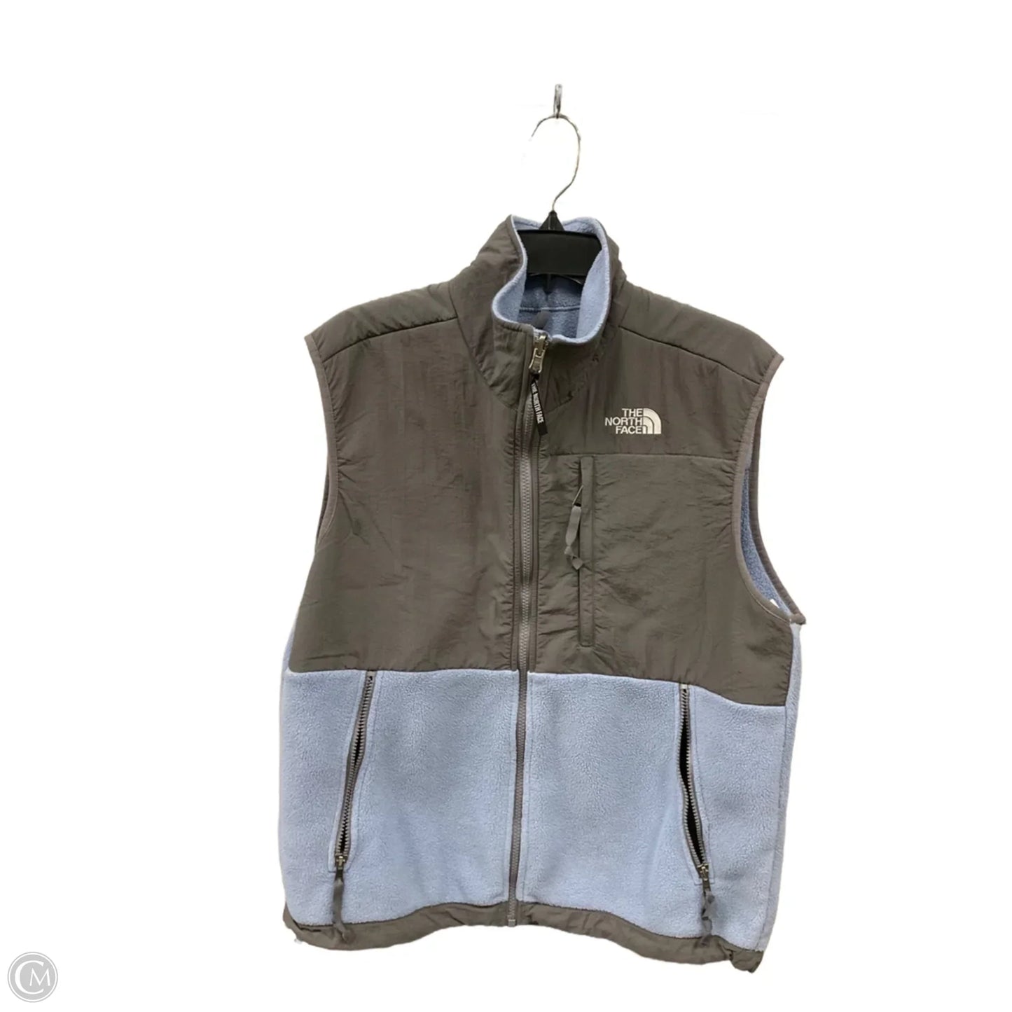 Vest Faux Fur & Sherpa By The North Face In Grey, Size: L