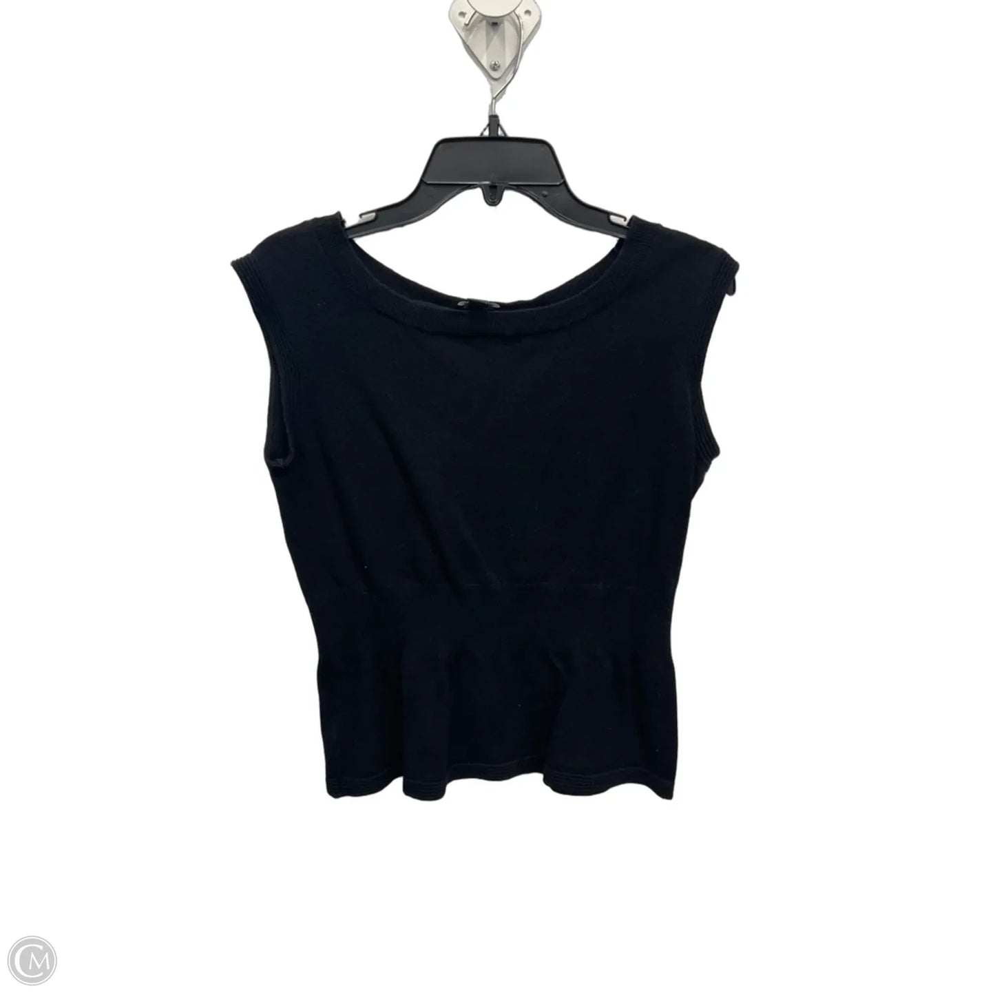 Top Sleeveless By Ann Taylor In Black, Size: M