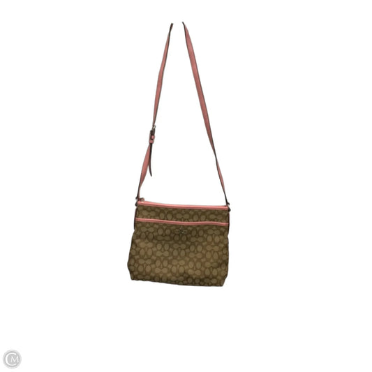 Crossbody Designer By Coach, Size: Medium