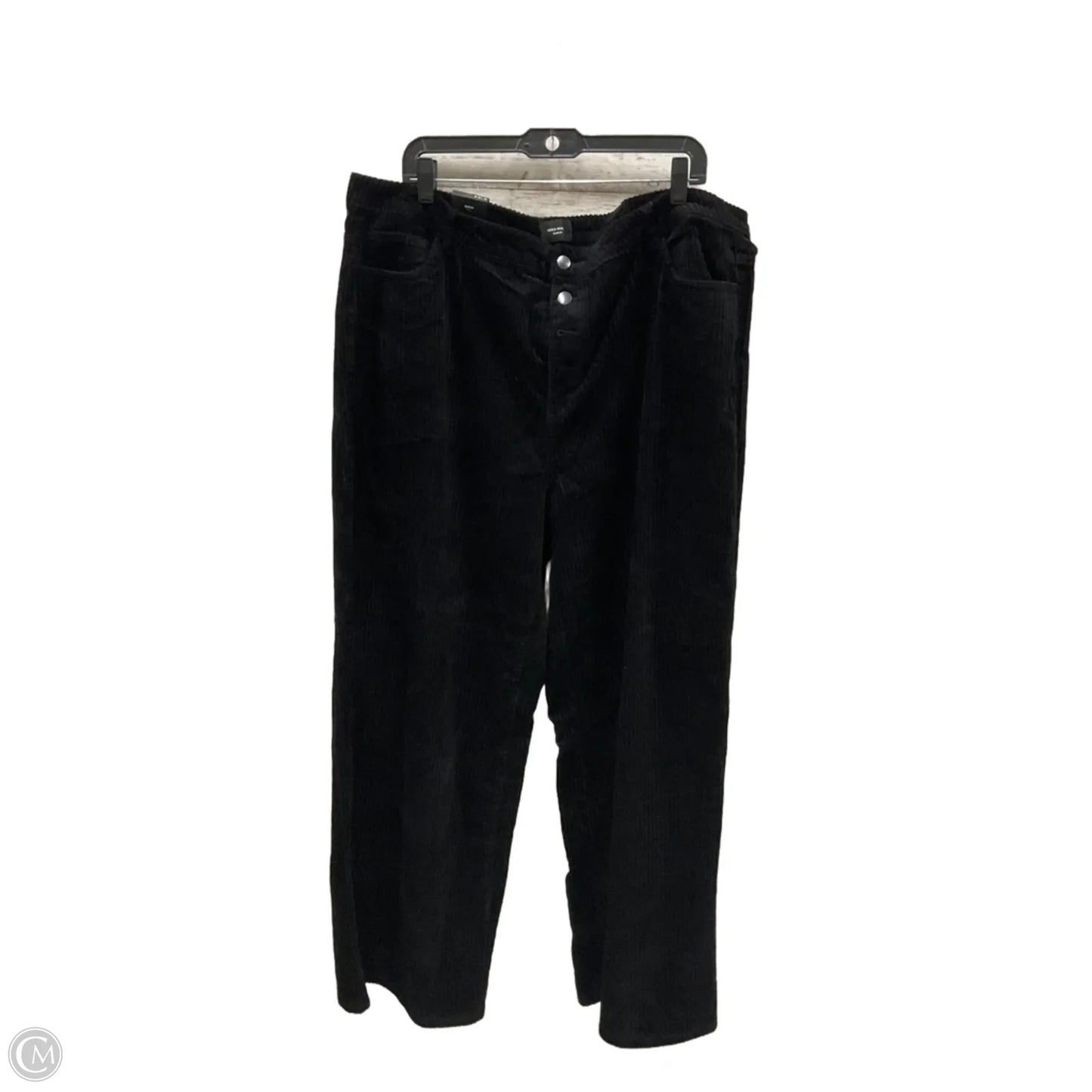 Pants Corduroy By Vero Moda In Black, Size: 20