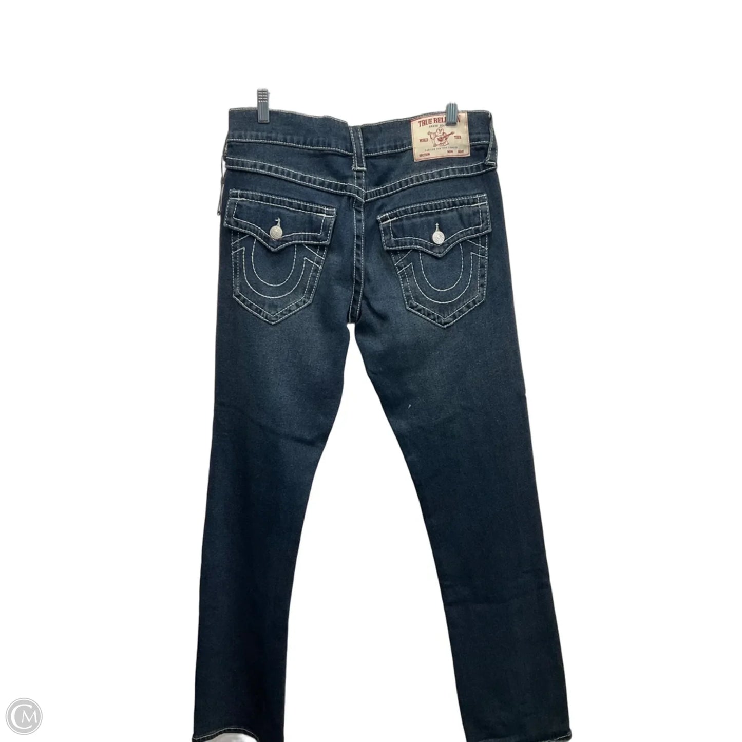 Jeans Boot Cut By True Religion In Blue Denim, Size: 10