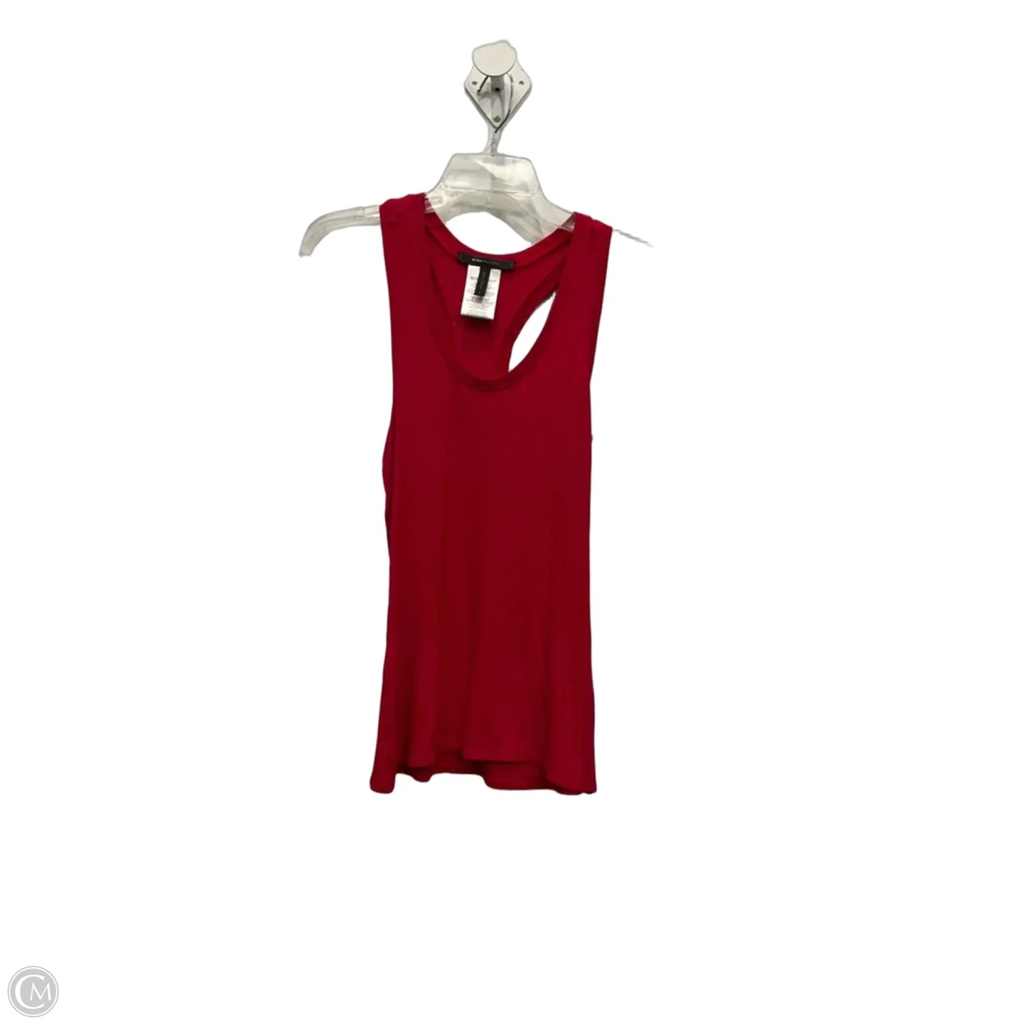 Top Sleeveless Basic By Bcbgmaxazria In Red, Size: S