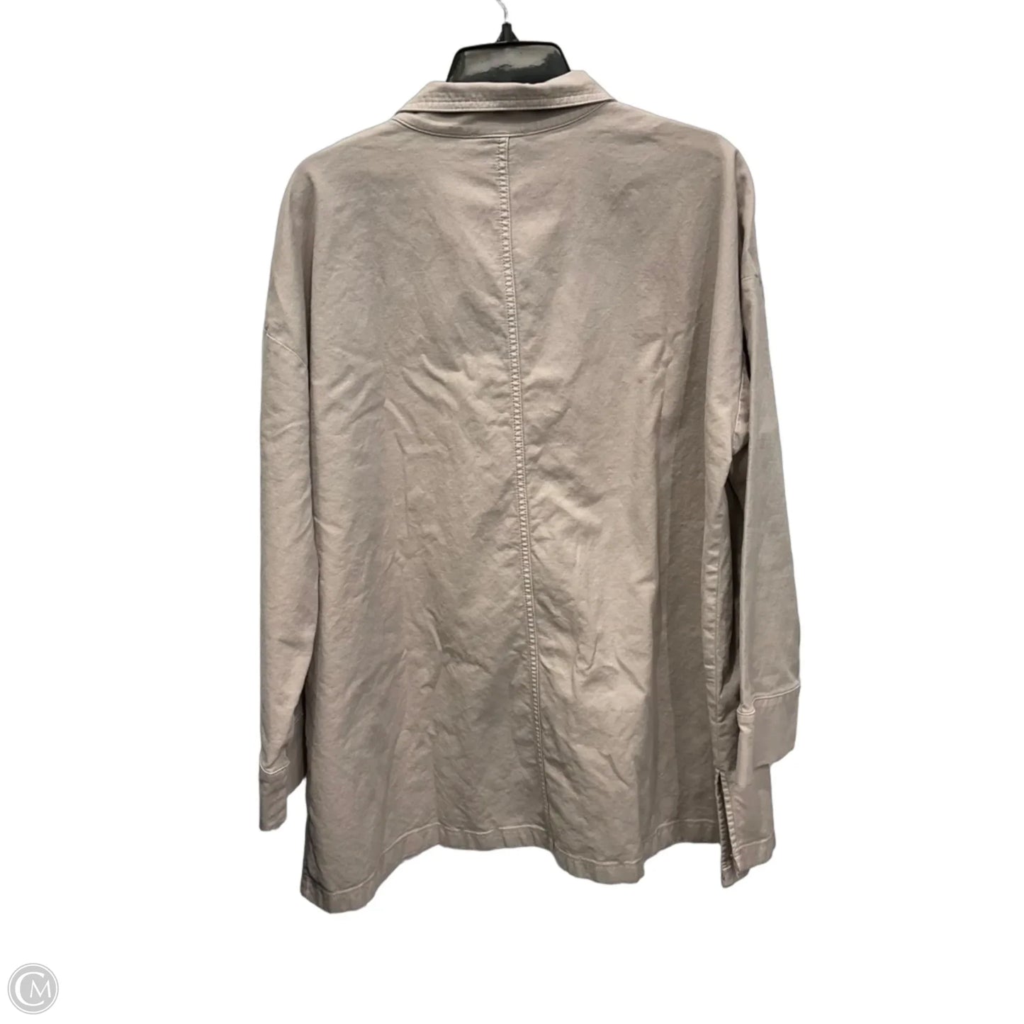 Jacket Other By Eileen Fisher In Tan, Size: Xl