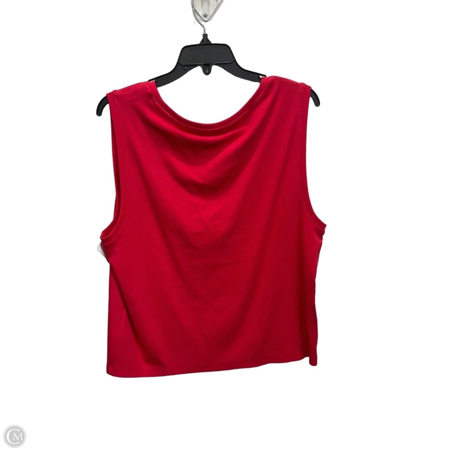 Top Sleeveless Basic By Gap In Red, Size: Xxl