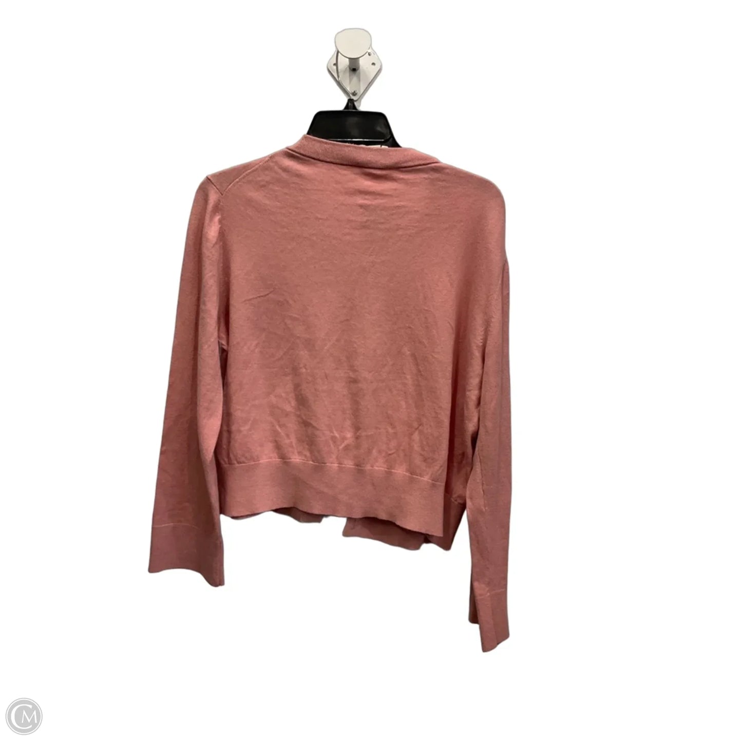 Cardigan Designer By Kate Spade In Pink, Size: Xl