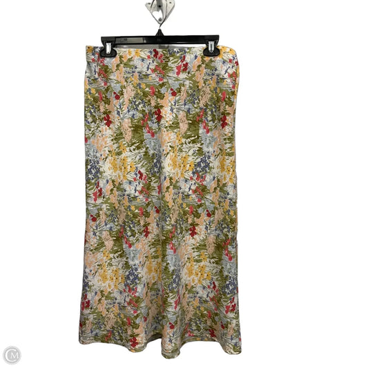 Skirt Maxi By Rachel Zoe In Floral Print, Size: 8